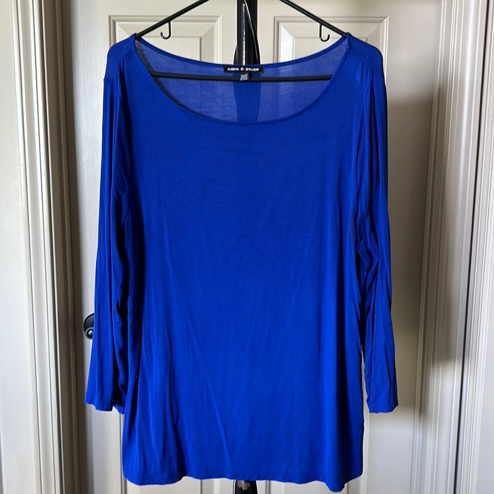 Blue top
